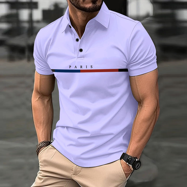Herren Freizeit Polo Shirt Drune