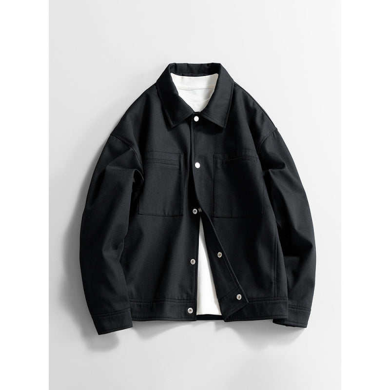 Herren Overshirt mit klassischen Brusttaschen Drune