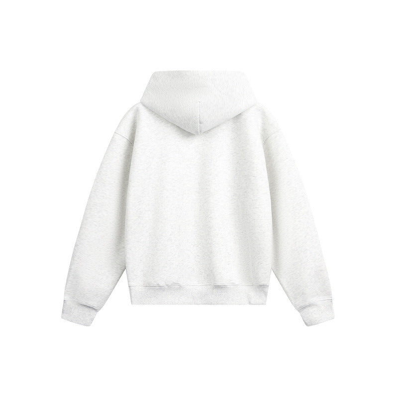 Unisex Kapuzenpullover im Oversize-Schnitt mit verschwommenem Figur-Grafikprint Drune