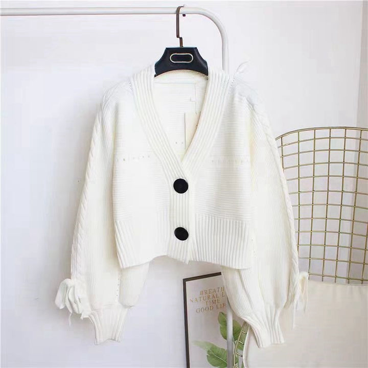 Damen gemütliche Strickjacke Drune