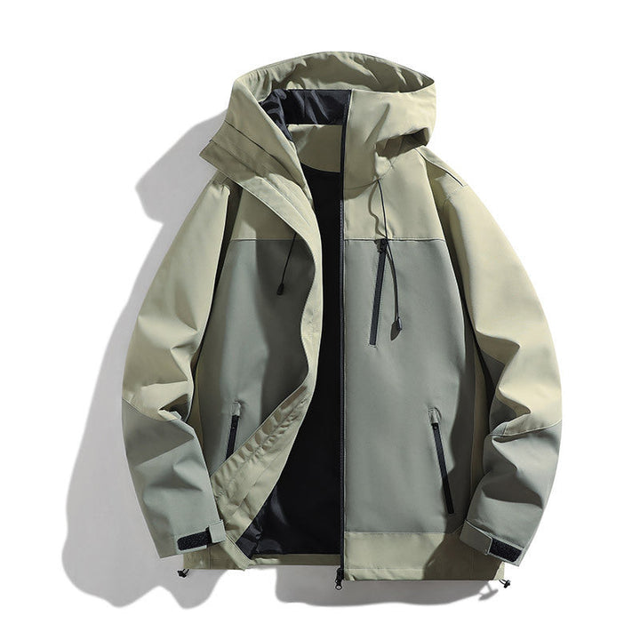 Damen technische Allwetterjacke mit vielseitigem Kapuzendesign und verstellbaren Belüftungsöffnungen Drune