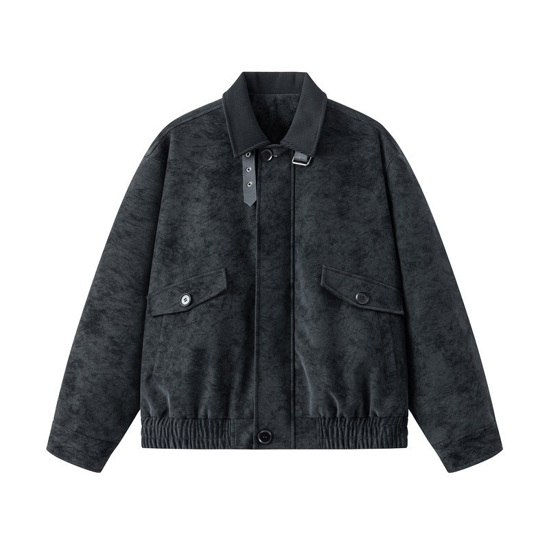 Damen Modische Übergangsjacke mit Taschen Drune