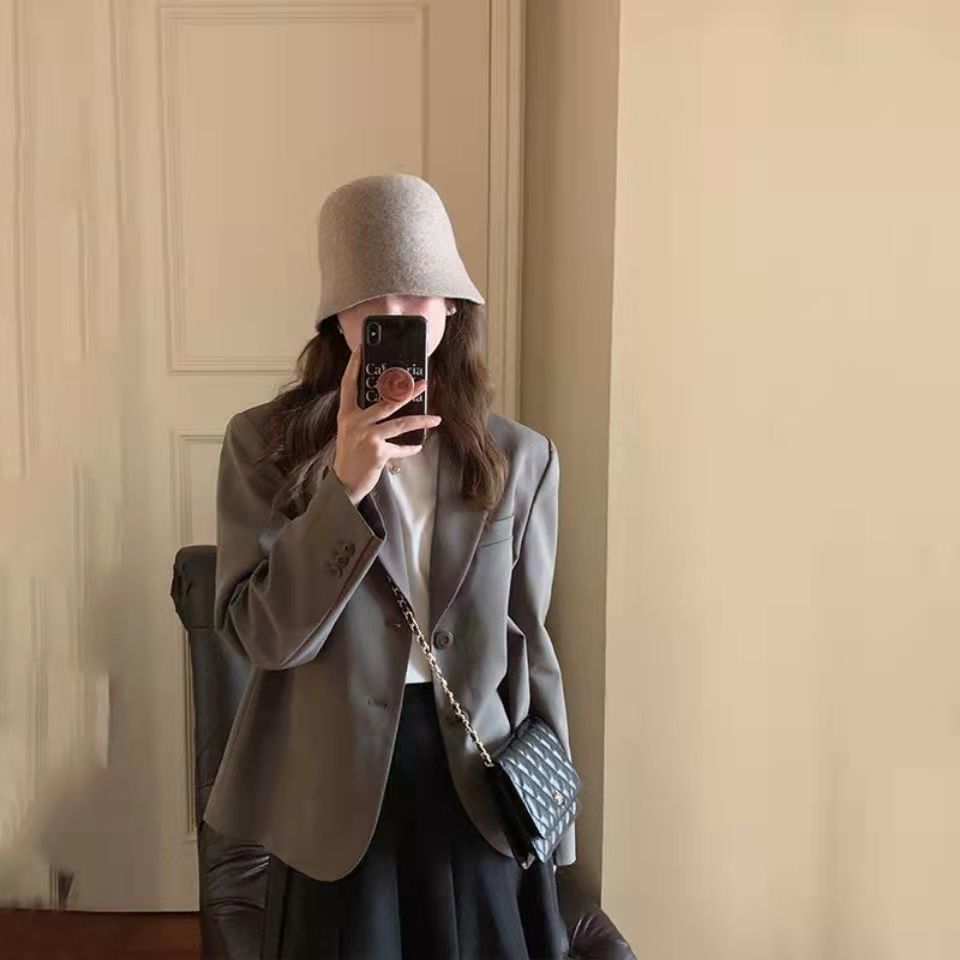 Damen Modischer Blazer mit elegantem Schnitt Drune