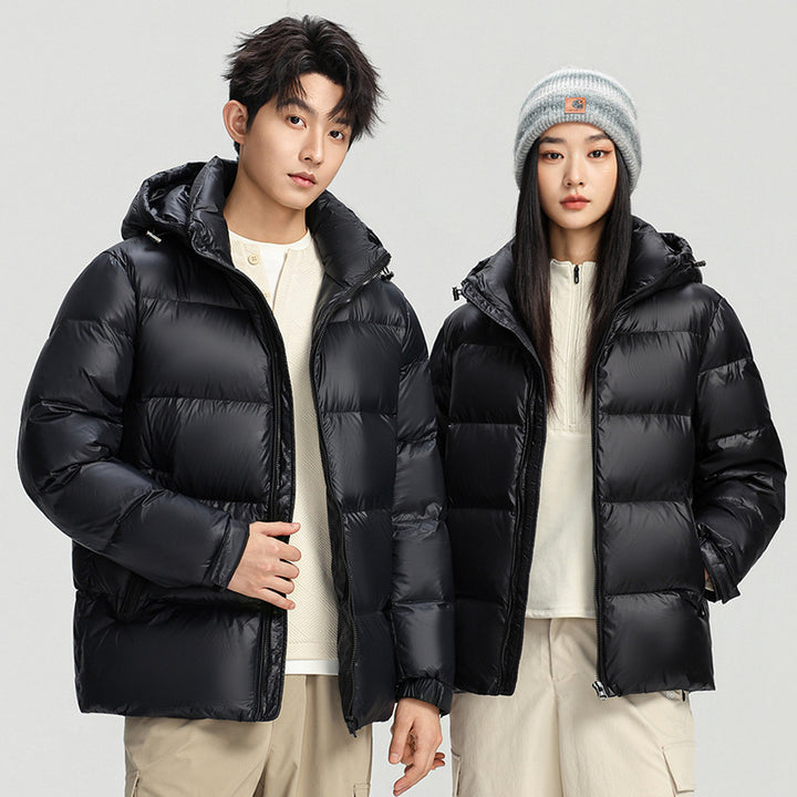Unisex Daunenjacke mit Kapuze Drune