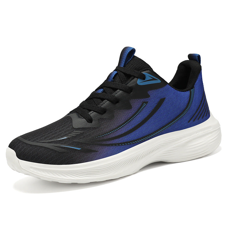 Herren Laufschuhe mit atmungsaktiver Mesh-Oberfläche und stoßdämpfender Sohle Drune