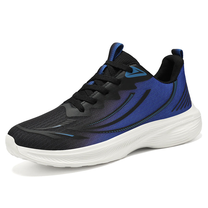 Herren Laufschuhe mit atmungsaktiver Mesh-Oberfläche und stoßdämpfender Sohle Drune