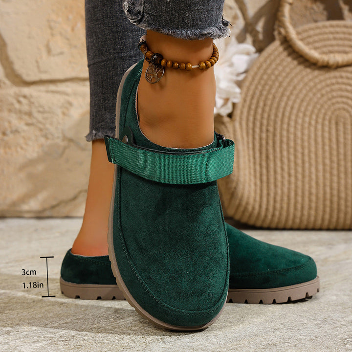 Damen Komfortable Clogs mit verstellbarem Riemen Drune