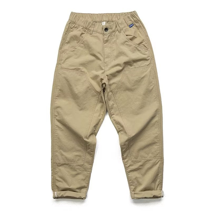 Herren Bequeme Cargohose mit Gummibund und praktischen Taschen Drune