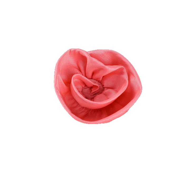 Damen elegantes Cocktailkleid mit Puffärmeln und Blumendetails Drune