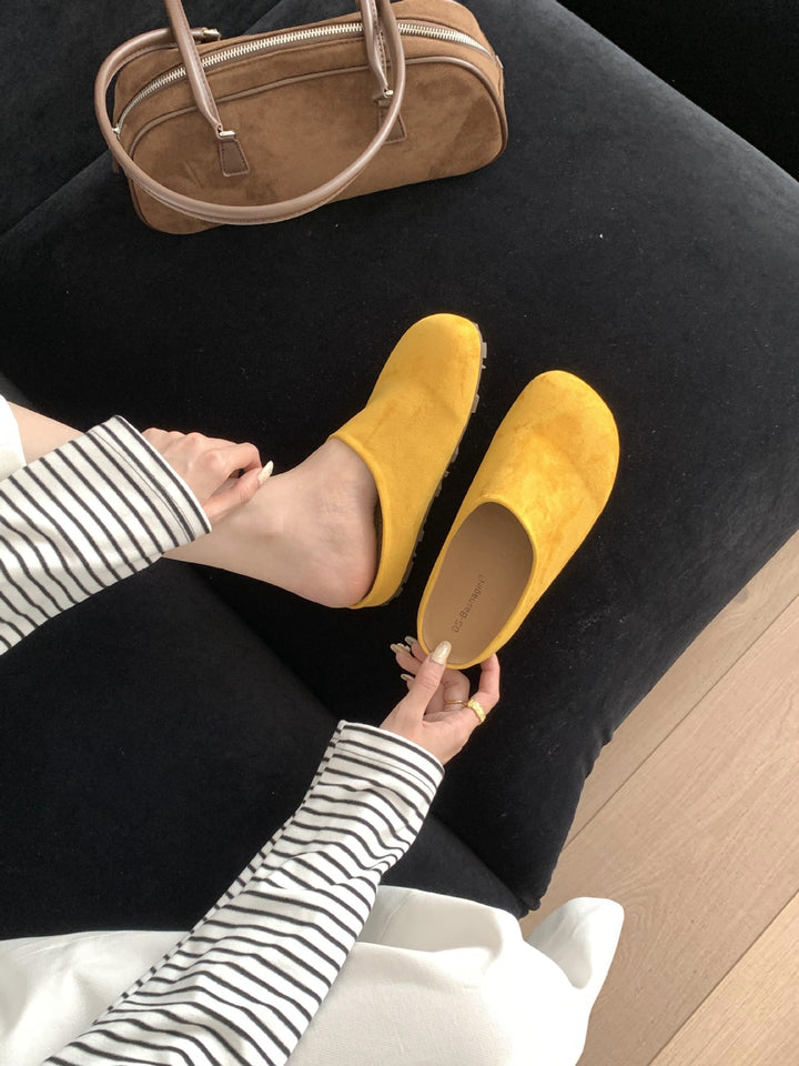 Damen bequeme Clogs aus softem Obermaterial mit ergonomischem Design Drune
