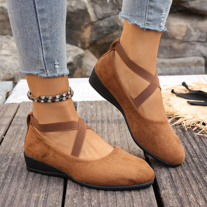 Damen Halbschuhe mit elegantem Riemendesign Drune