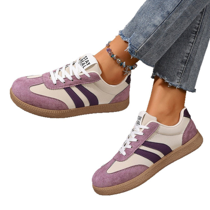 Damen Urbanes Lifestyle-Sneaker mit sportlichem Obermaterial und rutschfester Sohle Drune