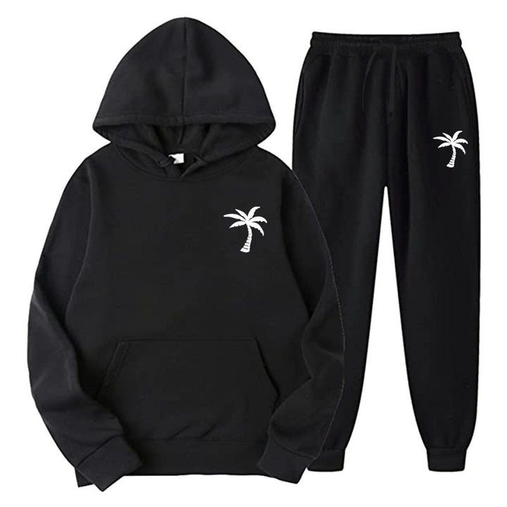 Damen Bequemer Hoodie und Jogginghose Set Drune