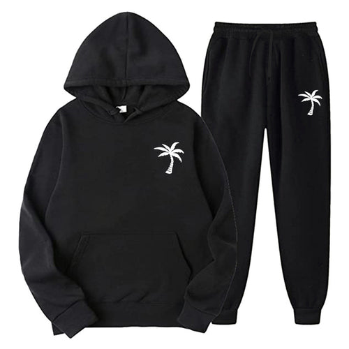 Damen Bequemer Hoodie und Jogginghose Set Drune
