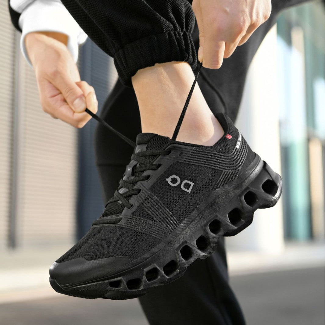 Unisex leichte Straßenlauf-Sneaker mit hochdynamischer Rebound-Zwischensohle und atmungsaktivem Strickoberteil Drune