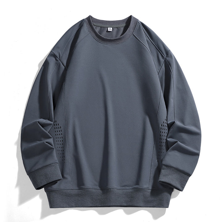 Herren leichter Performance-Sweatshirt mit Raglanärmeln und seitlicher Ventilation Drune