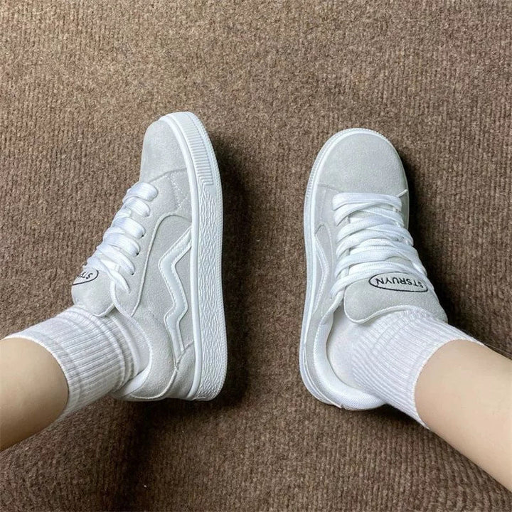 Damen modische Sneaker mit komfortabler Dämpfung und atmungsaktivem Obermaterial Drune