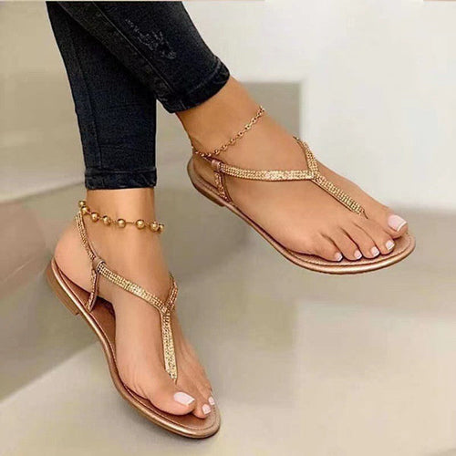 Damen glamouröse Flip-Flops Drune