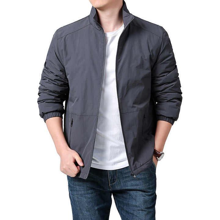 Herren Leichte Übergangsjacke mit elastischen Bündchen Drune