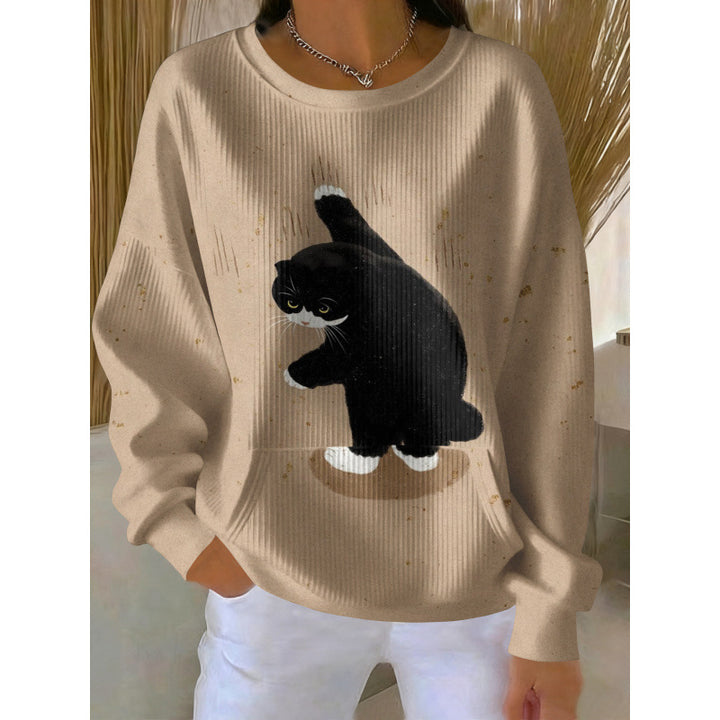 Damen Gemütlicher Pullover Drune
