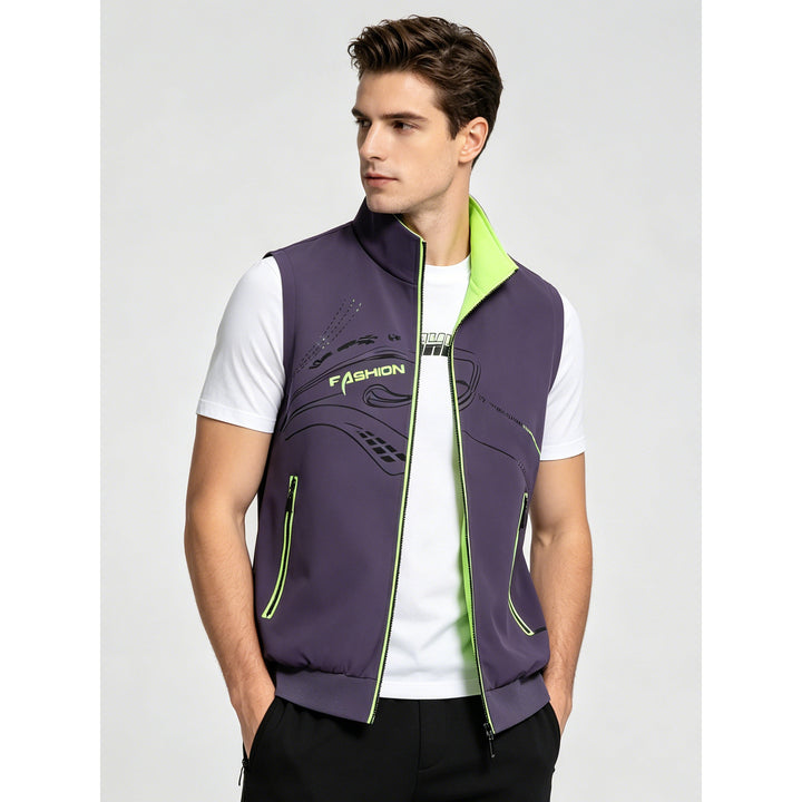 Herren Sportliche High-Performance Weste Drune