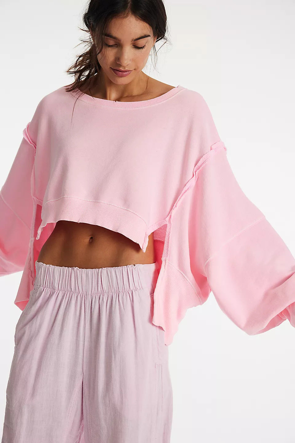 Damen lässiger Oversized Pullover Drune