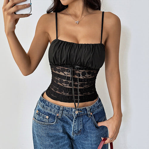 Damen Weite Stonewashed Jeans mit tiefer Taille und Palazzo-Bein Drune