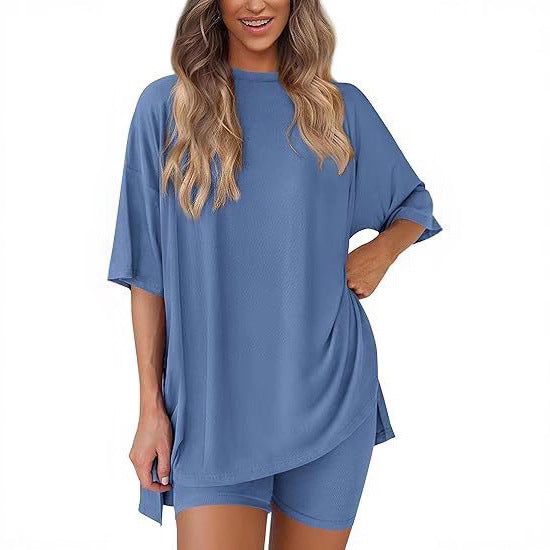 Damen lässiges Oversized T-Shirt Drune