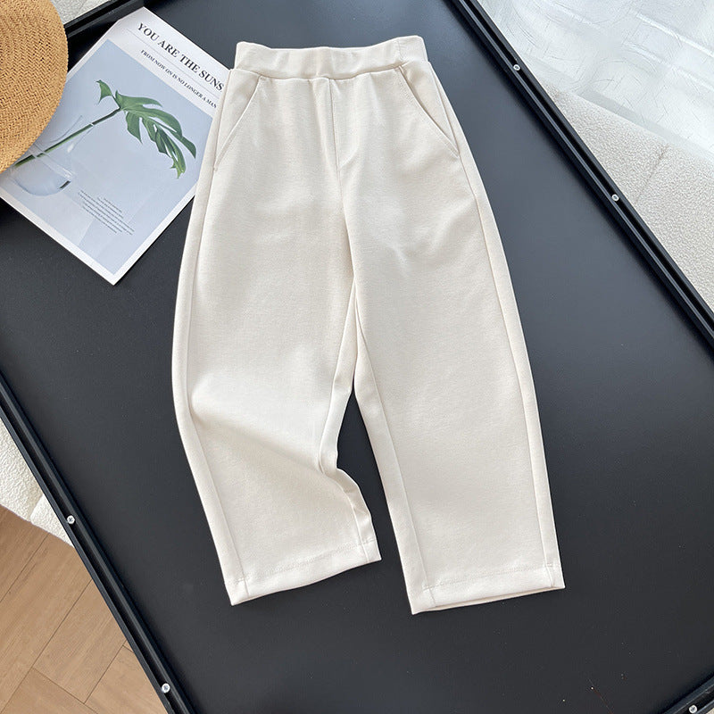 Damen Cozy Freizeithose mit hohem Bund und praktischen Taschen Drune