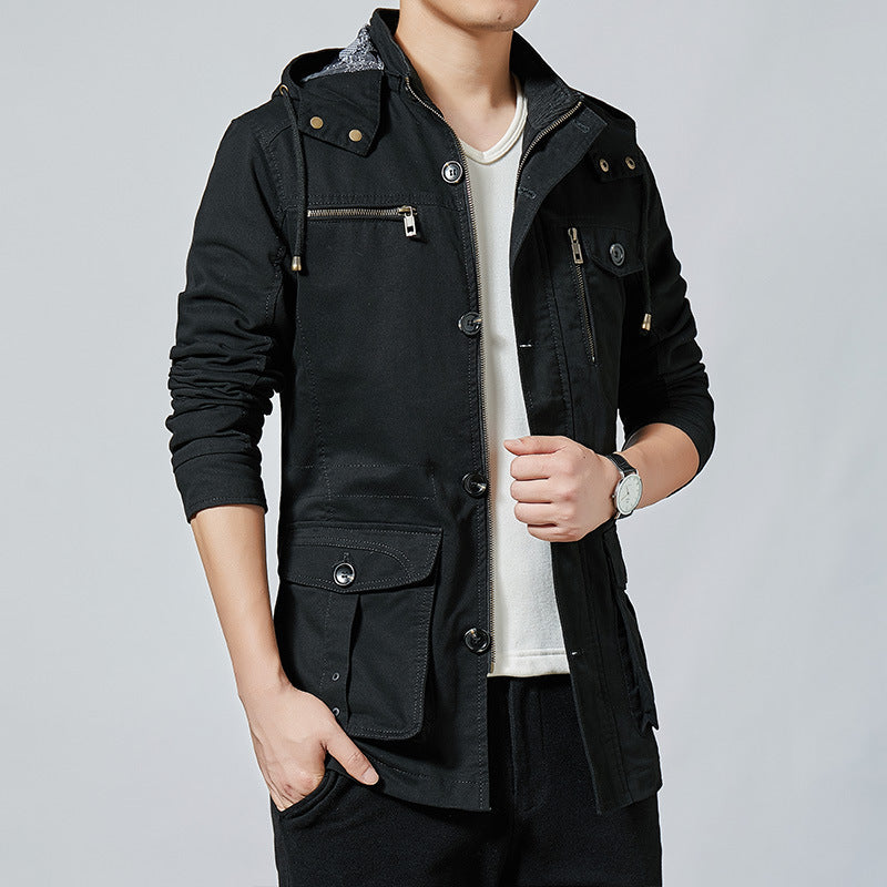 Herren Multifunktionale Wanderjacke Drune