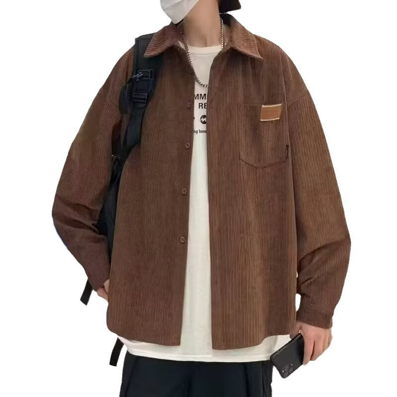 Unisex Lässige Übergröße Hemd Drune