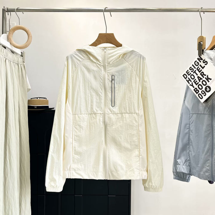 Damen leichte und atmungsaktive Übergangsjacke mit praktischen Reißverschlusstaschen Drune