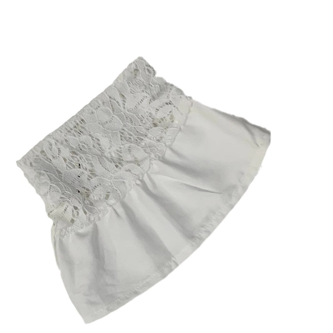 Damen luftiges Sommerkleid mit raffinierten Spitzenakzenten Drune