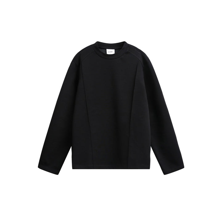 Unisex Oversize‑Sweatshirt mit Raglanärmeln und minimalistischen Teilungsnähten Drune