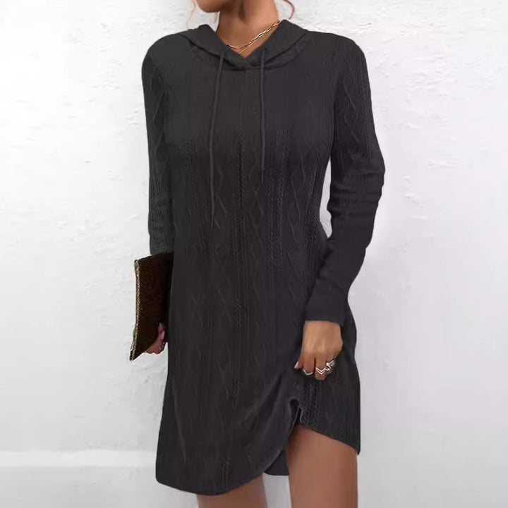 Damen Hoodie-Kleid Drune