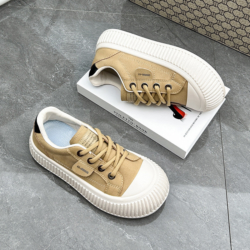 Damen modische Sneakers mit sportlichem Design und rutschfester Gummisohle Drune