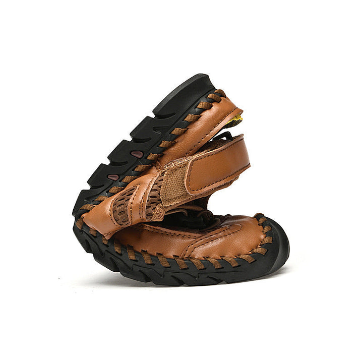 Herren Wasserdichte und atmungsaktive Outdoor-Sandalen mit flexiblem Kordelzug Drune