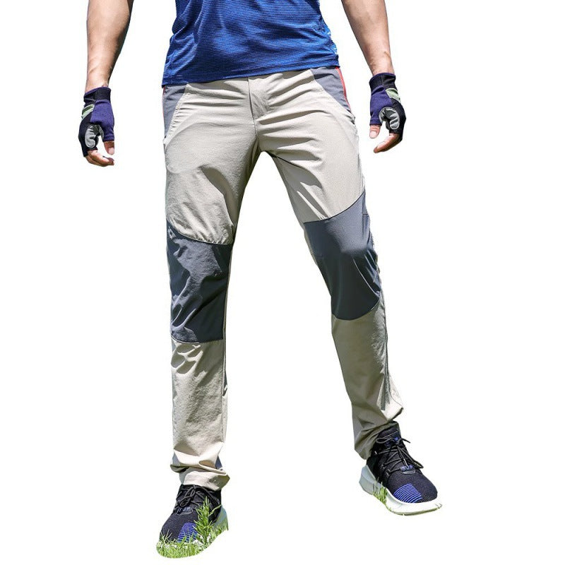 Herren nan leichte Stretch-Outdoorhose mit verstärkten Knien und ergonomischer Bewegungspasse Drune
