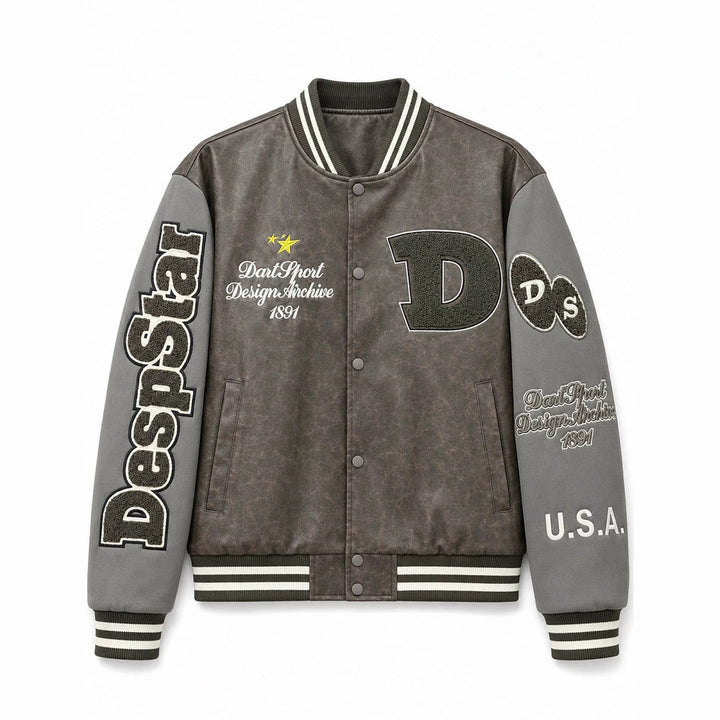 Herren Modische Steppjacke mit sportlichem Design Drune