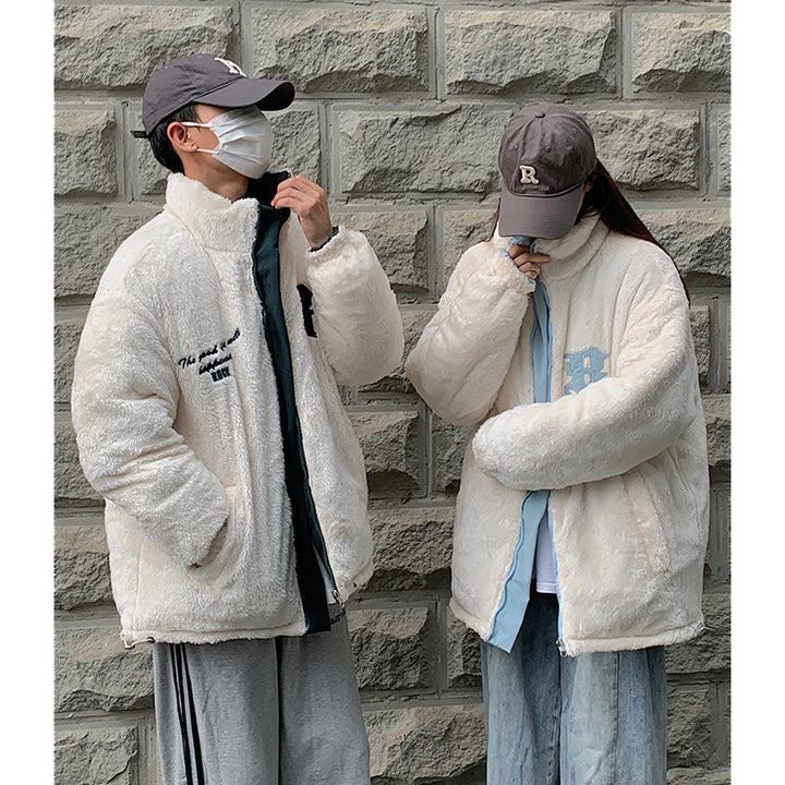 Damen Casual Steppjacke mit hohem Kragen und Seitentaschen Drune