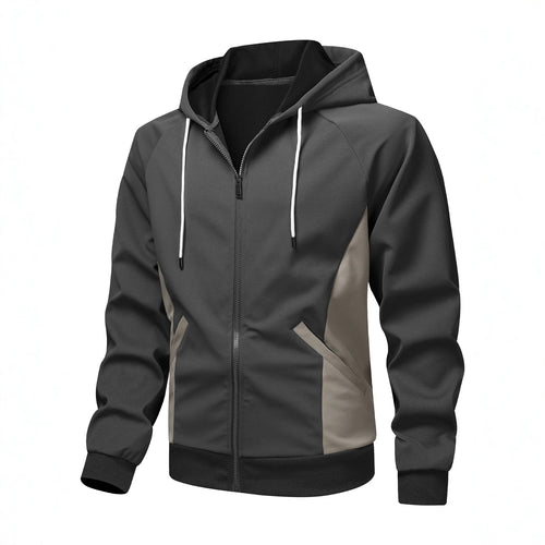 Herren Sportliche und bequeme Kapuzenjacke Drune