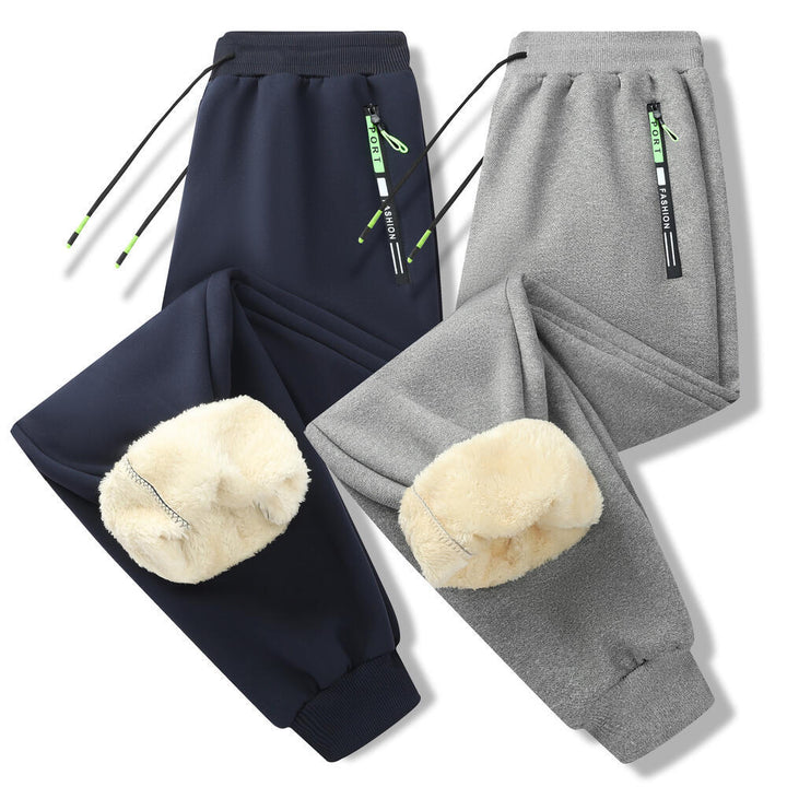 Herren Sportliche Jogginghose mit Fleeceinnenfutter Drune