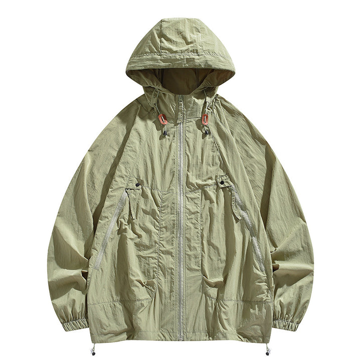 Unisex Leichte atmungsaktive Outdoor-Jacke Drune