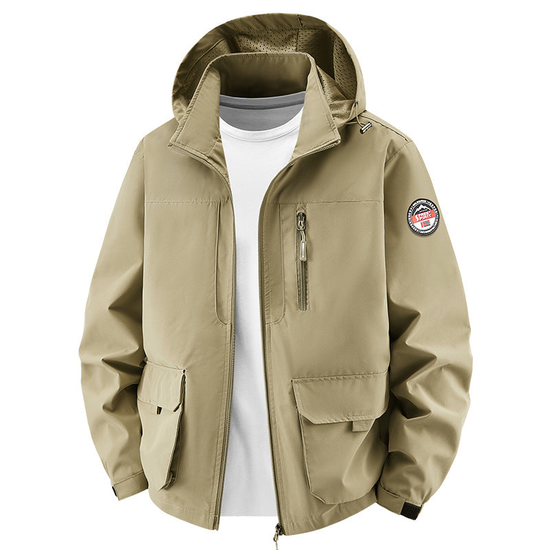 Herren Multifunktionale Outdoor Jacke Drune