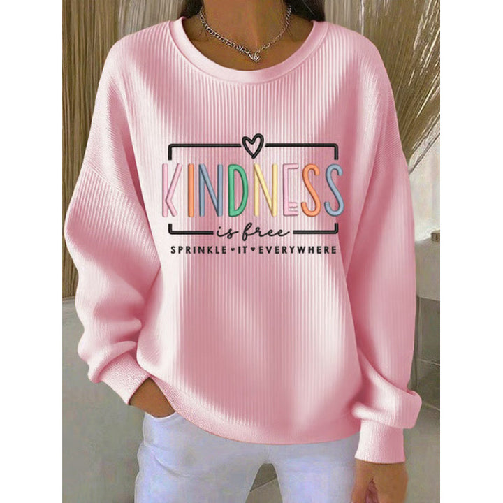 Damen Gemütlicher Sweatpullover mit einzigartigem Design Drune