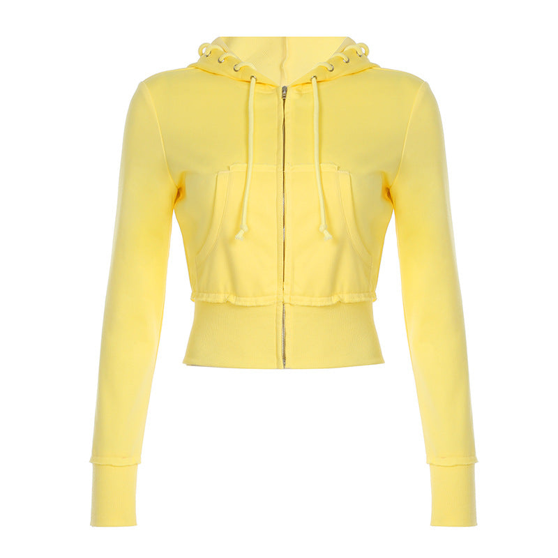 Damen nan taillierte Jersey-Flared-Loungehose mit Bindeband, hohem Komfortbund und seitlichen Eingrifftaschen Drune