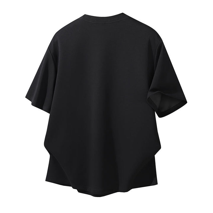 Damen Oversized T-Shirt mit einzigartigen Schulterdetails Drune