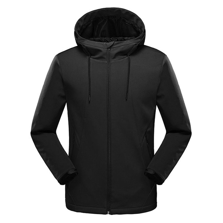 Damen taillierte Softshelljacke mit Kapuze und wasserabweisender Membran Drune