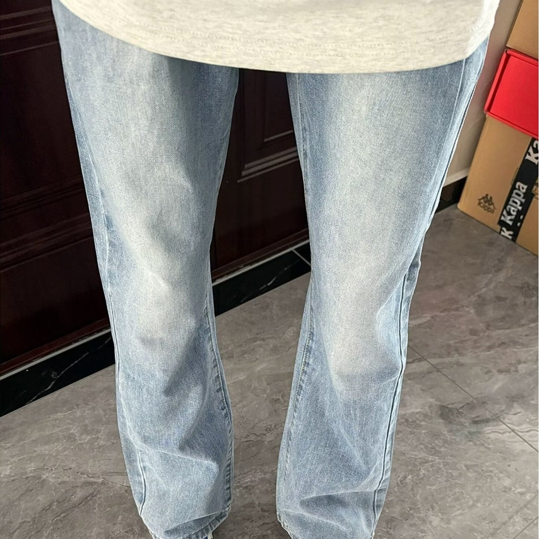 Damen Weitgeschnittene Denim-Jeans Drune