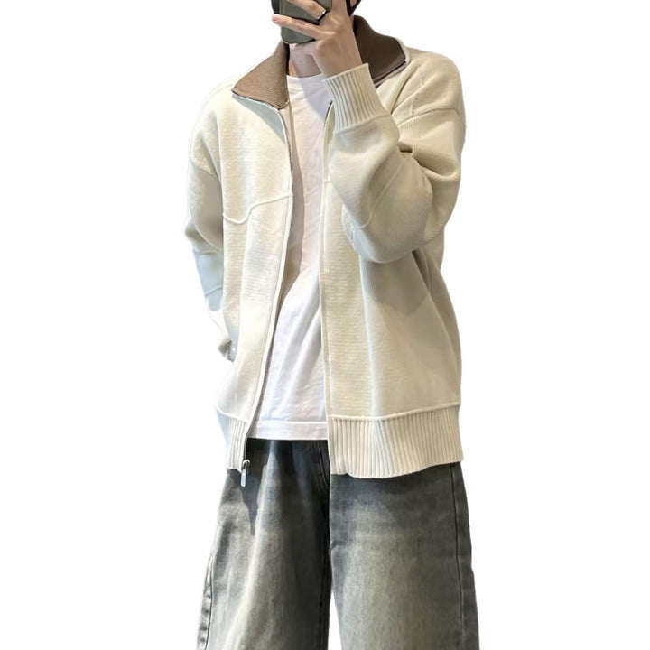 Herren Sportliche und modische Strickjacke Drune